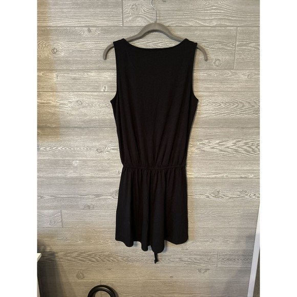 NWOT - Zenana Women’s Size Small Ladies Sleeveless Black Romper Elastic Waist‎ - Picture 3 of 4
